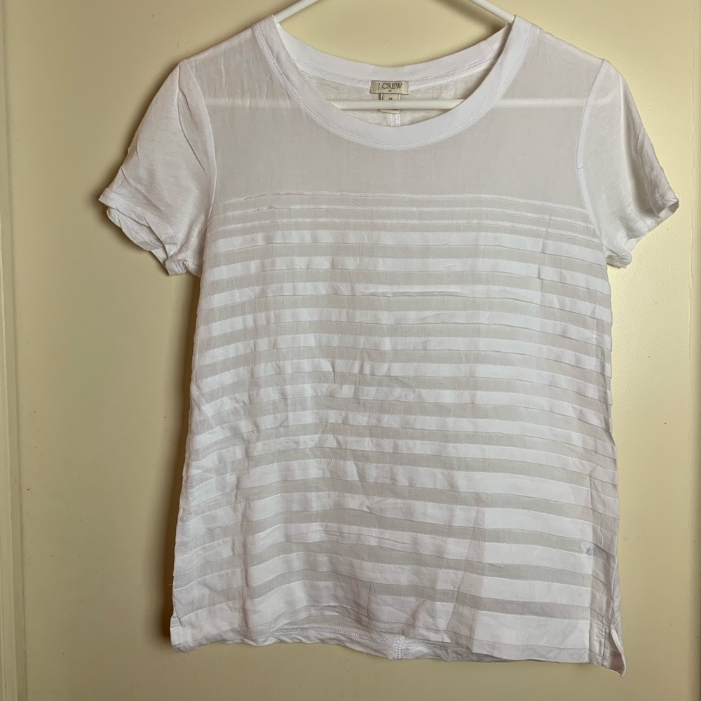 JCrew XS White Tee